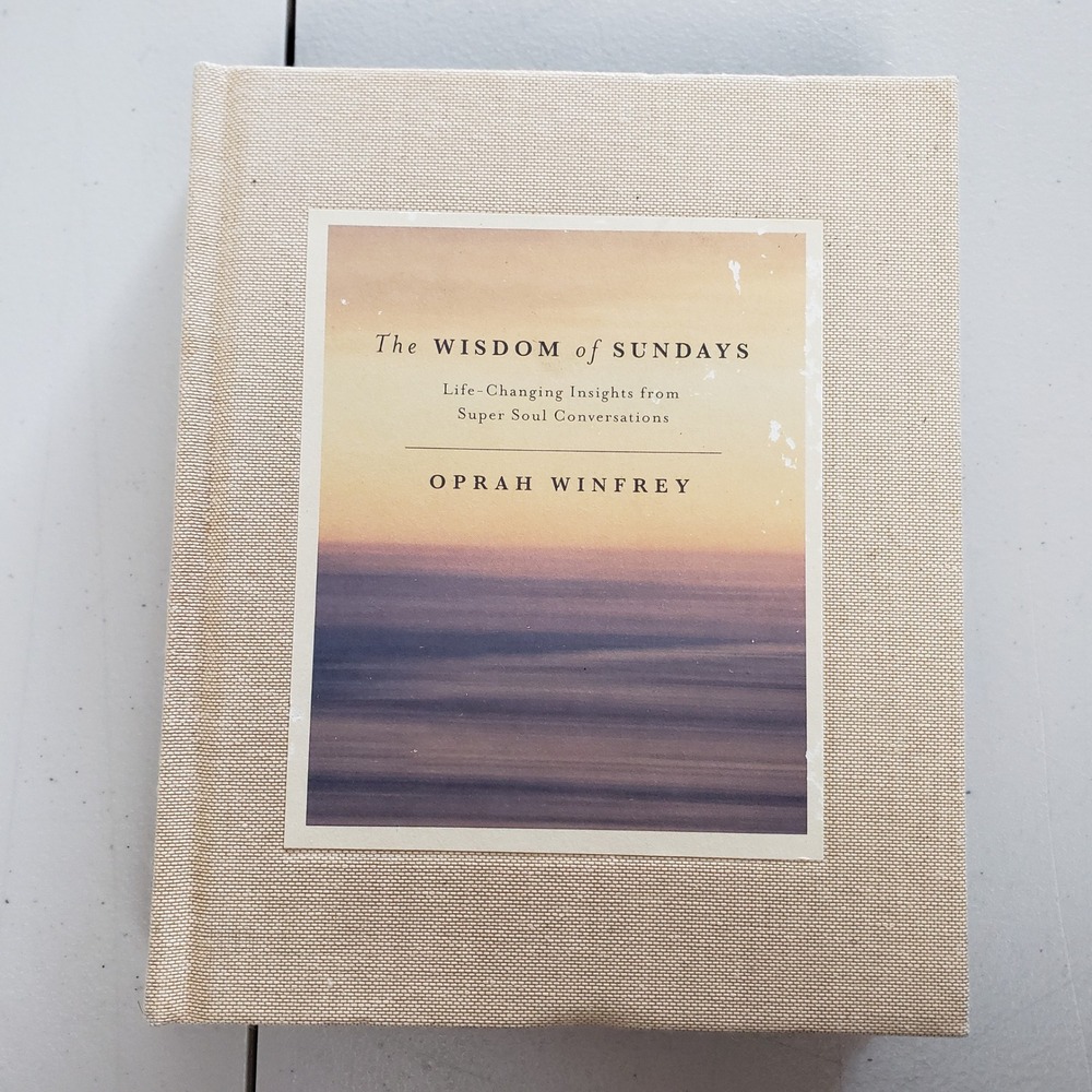 The Wisdom of Sundays Oprah Winfrey Super Soul Conversations Hardcover 2017
